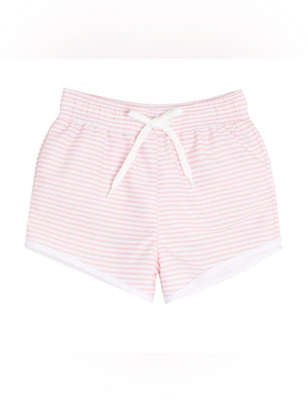 Minnow boy's Pink & White Boardie Shorts (Size: 2T)